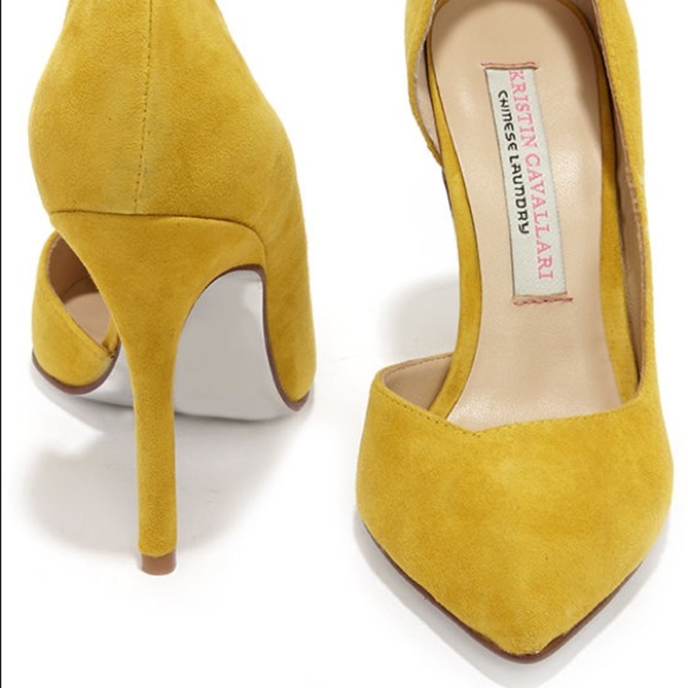 Kristin Cavillari Copertina Pump in Yellow
